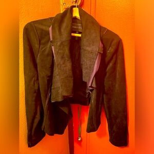 Black, light moto jacket by BCBG